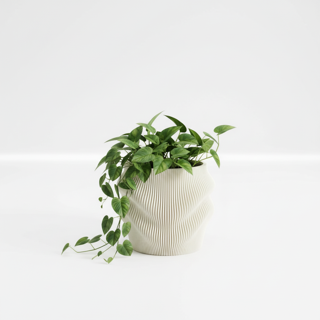 Pequeña ivory white pothos